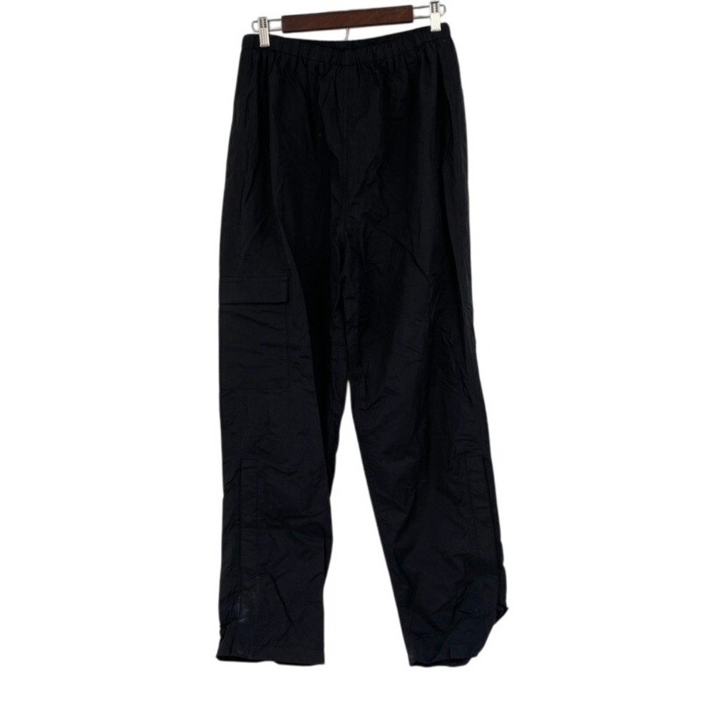 Coleman Pants Men's Lg Black Outdoors Nylon Mesh Lined Cargo Elastic Waist